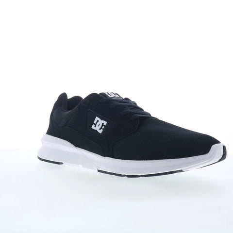 DC Skyline ADYS400066-BKW Mens Black Mesh Skate Inspired Sneakers Shoes