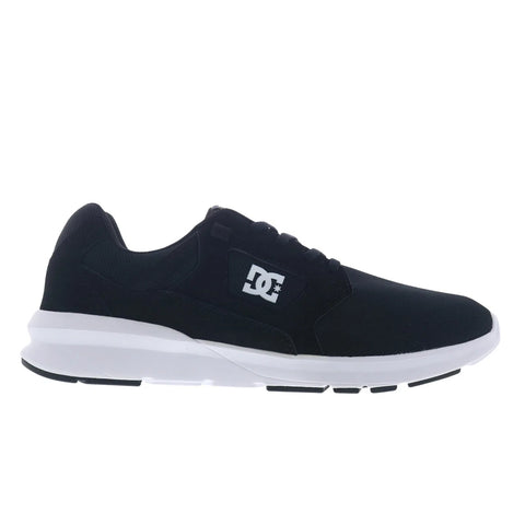 DC Skyline ADYS400066-BKW Mens Black Mesh Skate Inspired Sneakers Shoes