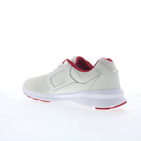 DC Skyline ADYS400066-WRD Mens White Mesh Skate Inspired Sneakers Shoes