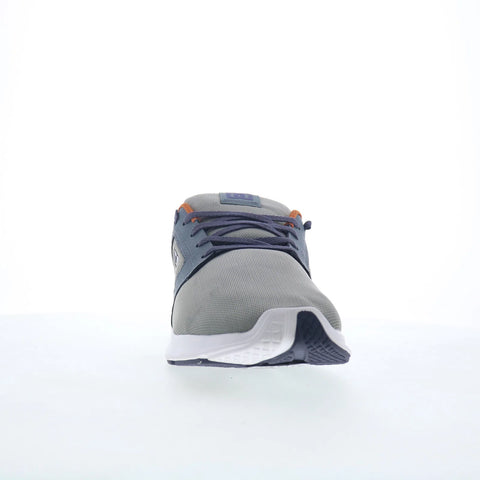 DC Skyline ADYS400066-XSBS Mens Gray Mesh Skate Inspired Sneakers Shoes