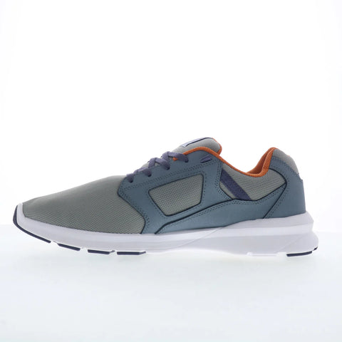 DC Skyline ADYS400066-XSBS Mens Gray Mesh Skate Inspired Sneakers Shoes