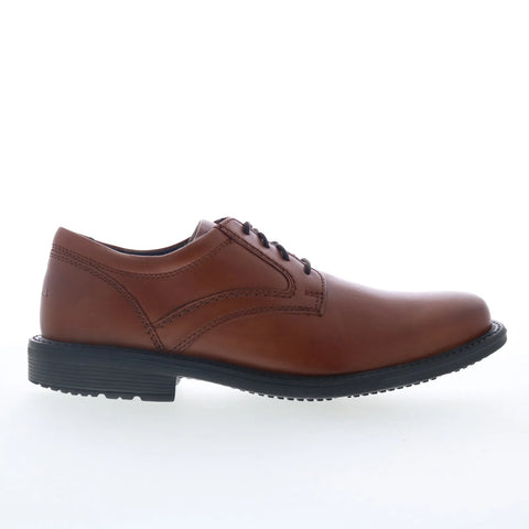 Rockport Style Leader 2 Plain Toe CI9487 Mens Brown Oxfords Plain Toe Shoes