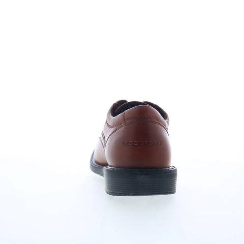 Rockport Style Leader 2 Plain Toe CI9487 Mens Brown Oxfords Plain Toe Shoes