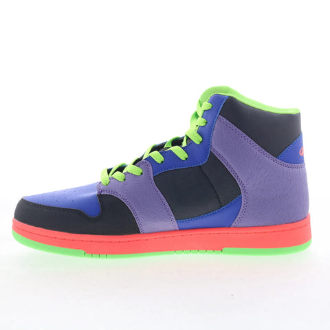 AND1 Slam Mid TPR AD90206MBID Mens Purple Lifestyle Sneakers Shoes