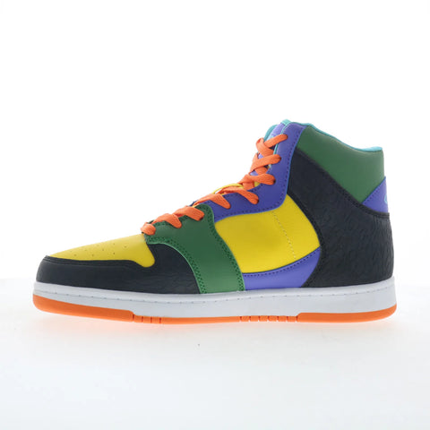 AND1 Slam Mid TPR AD90206MBYG Mens Yellow Lifestyle Sneakers Shoes