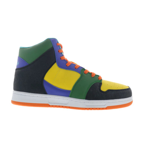 AND1 Slam Mid TPR AD90206MBYG Mens Yellow Lifestyle Sneakers Shoes