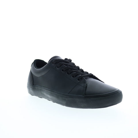 SlipGrips Slip Resistant Shoe SLGP013 Womens Black Wide Athletic Work Shoes