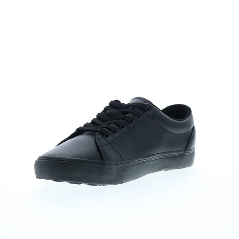 SlipGrips Slip Resistant Shoe SLGP013 Womens Black Wide Athletic Work Shoes