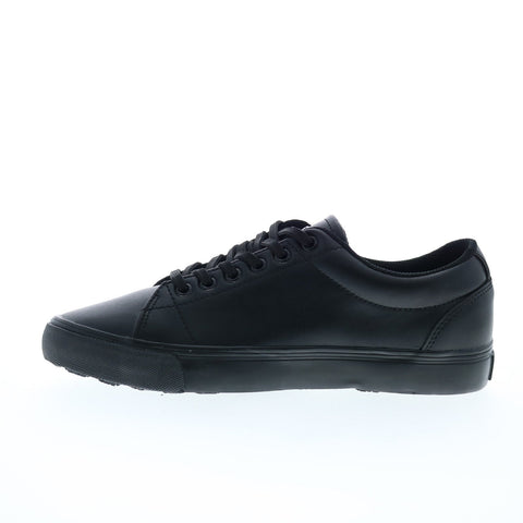 SlipGrips Slip Resistant Shoe SLGP013 Womens Black Wide Athletic Work Shoes