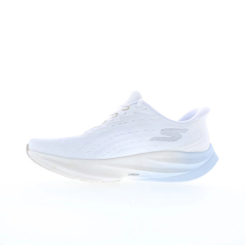 Skechers Slip-ins: Aero Spark Womens White Athletic Running Shoes