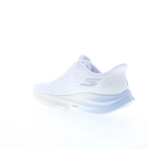 Skechers Slip-ins: Aero Spark Womens White Athletic Running Shoes