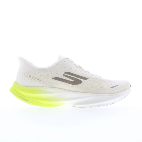 Skechers Slip-ins: Aero Spark 246205-OFWT Mens White Athletic Running Shoes