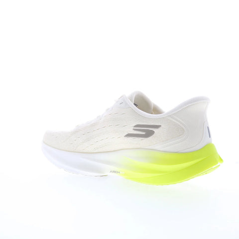 Skechers Slip-ins: Aero Spark 246205-OFWT Mens White Athletic Running Shoes