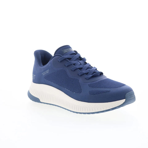 Skechers Slip-Ins Bobs Sport Squad Chaos Mens Blue Lifestyle Sneakers Shoes