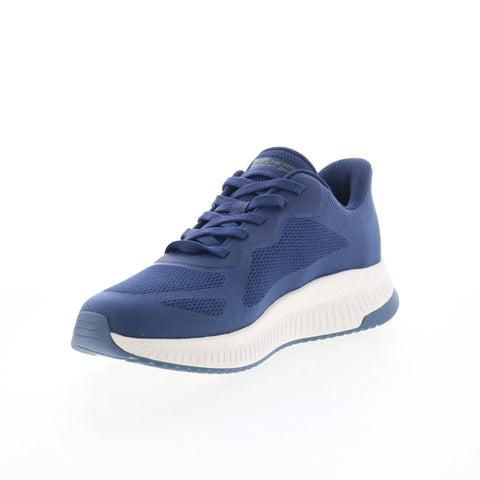 Skechers Slip-Ins Bobs Sport Squad Chaos Mens Blue Lifestyle Sneakers Shoes