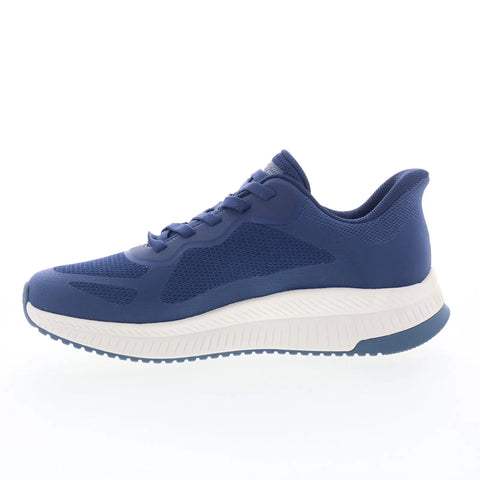 Skechers Slip-Ins Bobs Sport Squad Chaos Mens Blue Lifestyle Sneakers Shoes