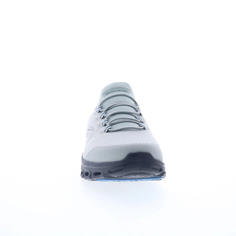 Skechers Glide-Step Remnynt Mens Gray Wide Lifestyle Sneakers Shoes