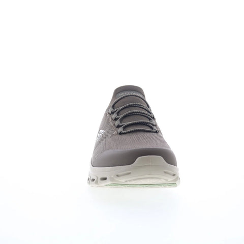 Skechers Glide-Step Remnynt Mens Brown Wide Lifestyle Sneakers Shoes