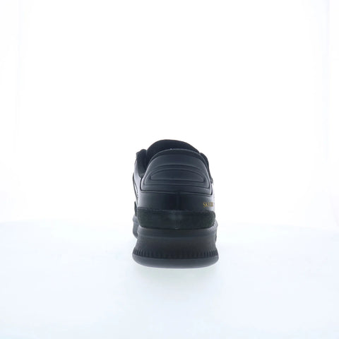 Skechers Slip-ins: Hotshot HI Mens Black Leather Lifestyle Sneakers Shoes