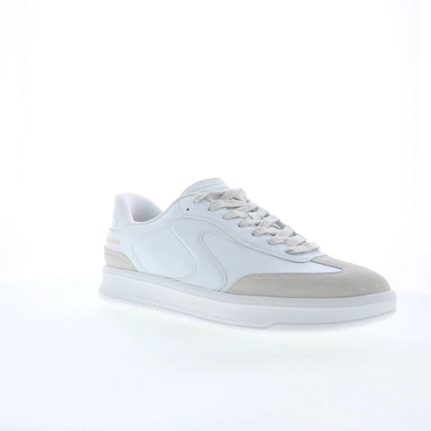Skechers Slip-ins: Hotshot HI Mens White Leather Lifestyle Sneakers Shoes