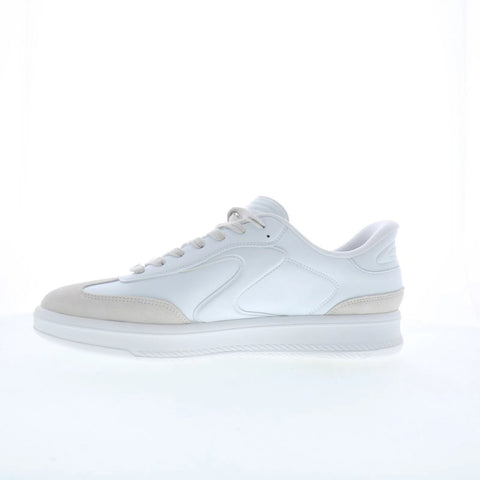 Skechers Slip-ins: Hotshot HI Mens White Leather Lifestyle Sneakers Shoes