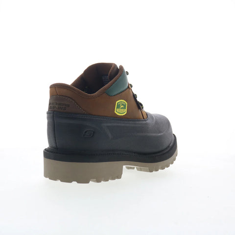 Skechers John Deere WP Aldridge Mens Brown Extra Wide Work & Safety Boots