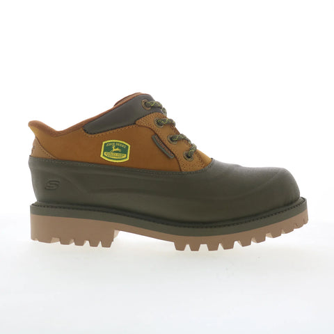 Skechers John Deere WP Aldridge Mens Green Extra Wide Work & Safety Boots