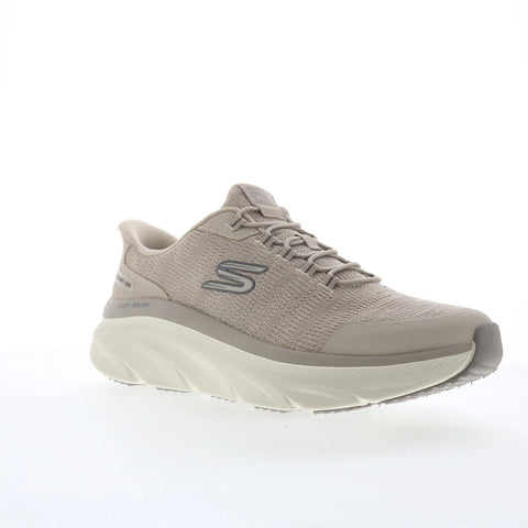 Skechers Slip-ins D'Lux Walker Drevven Mens Gray Lifestyle Sneakers Shoes