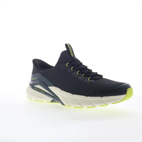 Skechers Slip-Ins: Skech Cage - Covra Mens Black Lifestyle Sneakers Shoes
