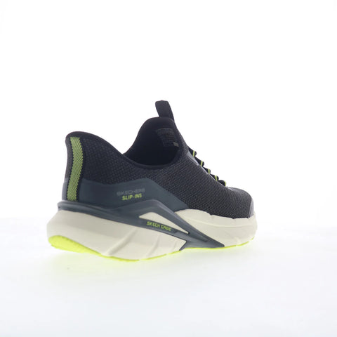 Skechers Slip-Ins: Skech Cage - Covra Mens Black Lifestyle Sneakers Shoes