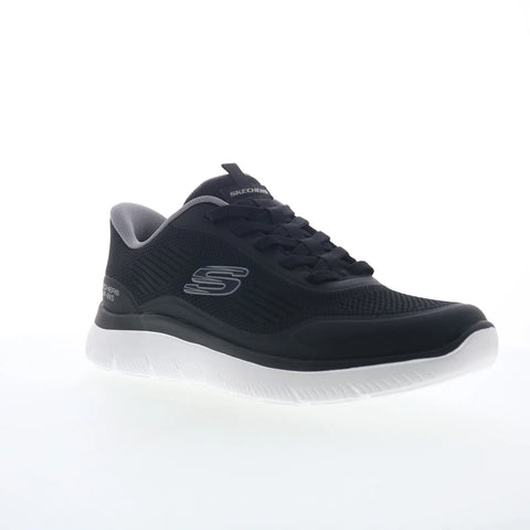 Skechers Slip-ins: Summits - Leyter Mens Black Lifestyle Sneakers Shoes