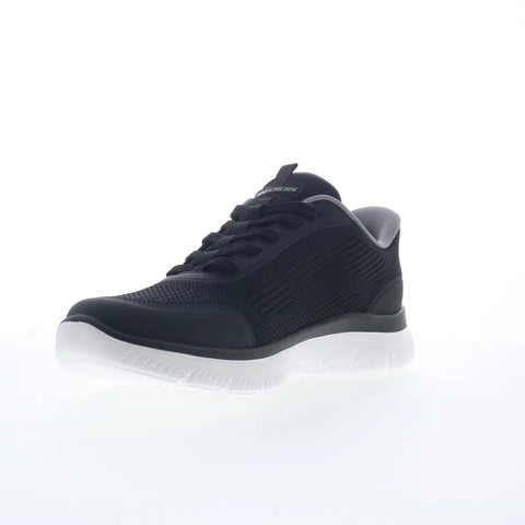 Skechers Slip-ins: Summits - Leyter Mens Black Lifestyle Sneakers Shoes