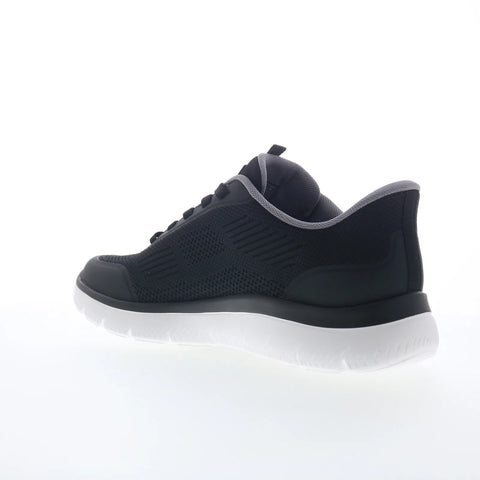 Skechers Slip-ins: Summits - Leyter Mens Black Lifestyle Sneakers Shoes