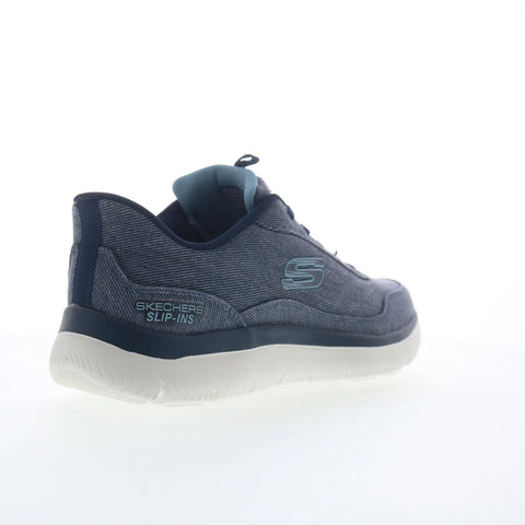 Skechers Slip-ins: Summits - Strux Mens Blue Lifestyle Sneakers Shoes