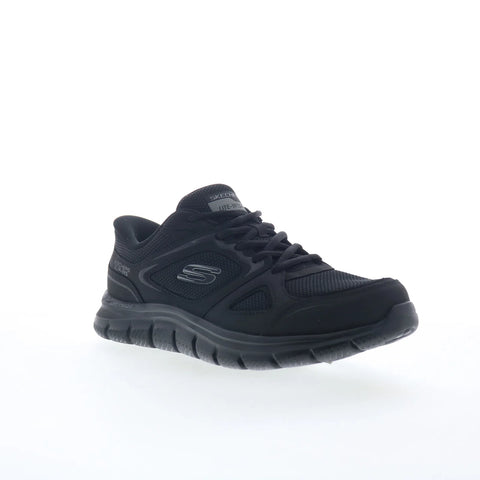 Skechers Slip-ins: Track - Ezral Mens Wide Black Lifestyle Sneakers Shoes
