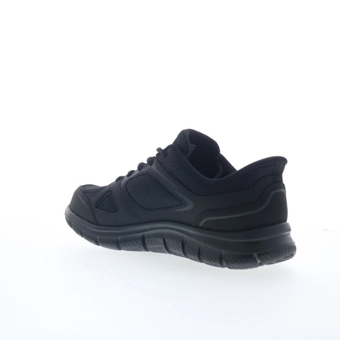 Skechers Slip-ins: Track - Ezral Mens Wide Black Lifestyle Sneakers Shoes