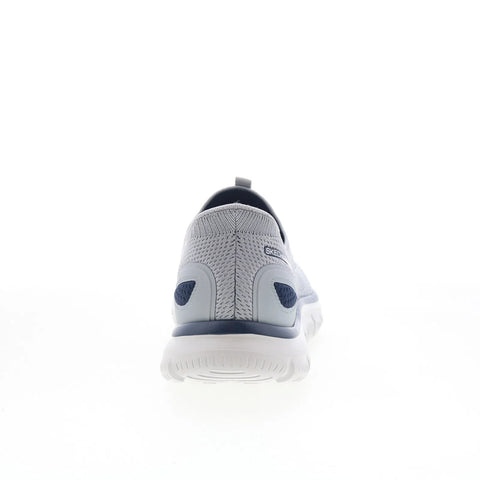 Skechers Slip-Ins: Track - Fenor Mens Gray Wide Lifestyle Sneakers Shoes