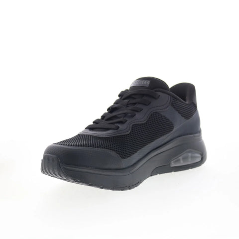 Skechers Slip-Ins: UNO Flex - Step N Knit Mens Black Sneakers Shoes