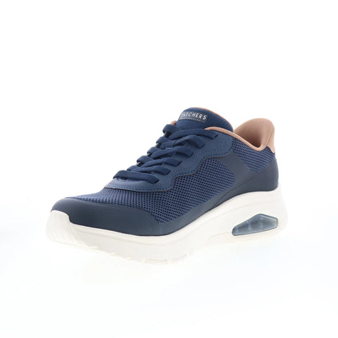 Skechers Slip-Ins: UNO Flex - Step N Knit Mens Blue Sneakers Shoes