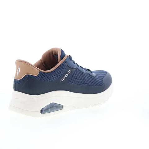 Skechers Slip-Ins: UNO Flex - Step N Knit Mens Blue Sneakers Shoes