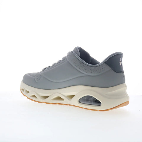 Skechers Slip-Ins Glide-Step Glide On Air Mens Gray Lifestyle Sneakers Shoes