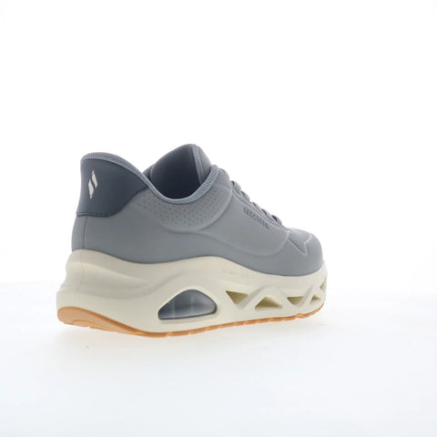 Skechers Slip-Ins Glide-Step Glide On Air Mens Gray Lifestyle Sneakers Shoes