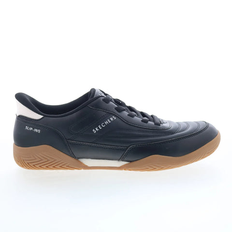 Skechers Rovino Lite - Dress in Knit Mens Black Lifestyle Sneakers Shoes