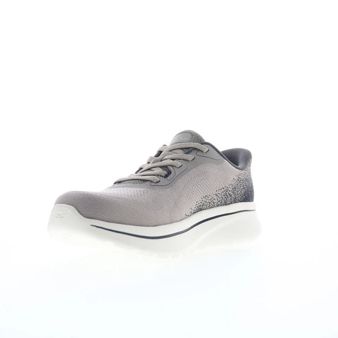 Skechers Slip-ins Arch Fit N-Joy Alfredo Mens Gray Lifestyle Sneakers Shoes