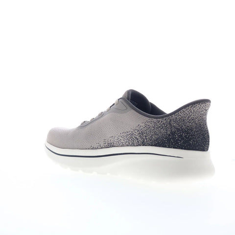 Skechers Slip-ins Arch Fit N-Joy Alfredo Mens Gray Lifestyle Sneakers Shoes