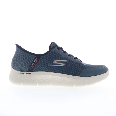 Skechers Slip-ins: Go Walk Flex - Netro Mens Gray Lifestyle Sneakers Shoes