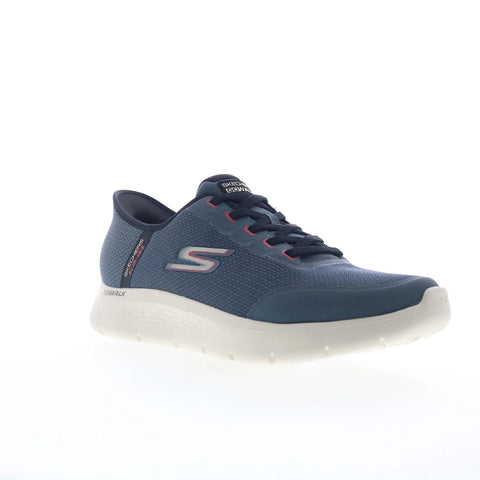 Skechers Slip-ins: Go Walk Flex - Netro Mens Gray Lifestyle Sneakers Shoes