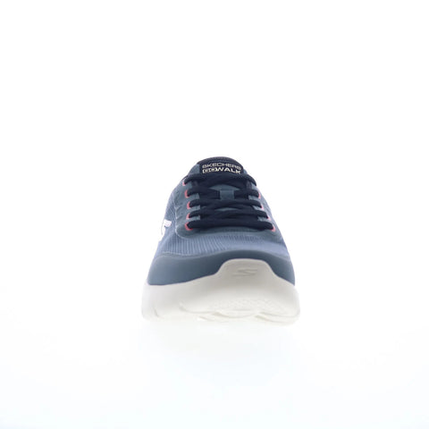 Skechers Slip-ins: Go Walk Flex - Netro Mens Gray Lifestyle Sneakers Shoes