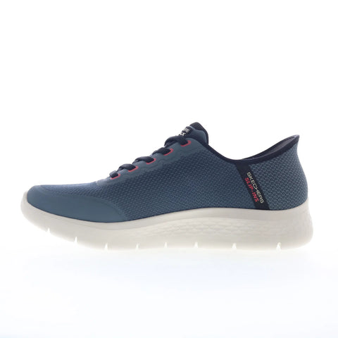 Skechers Slip-ins: Go Walk Flex - Netro Mens Gray Lifestyle Sneakers Shoes