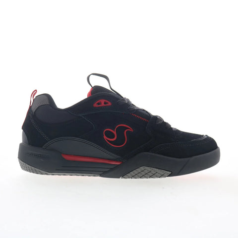 DVS Slot DV02817001 Mens Black Suede Skate Inspired Sneakers Shoes